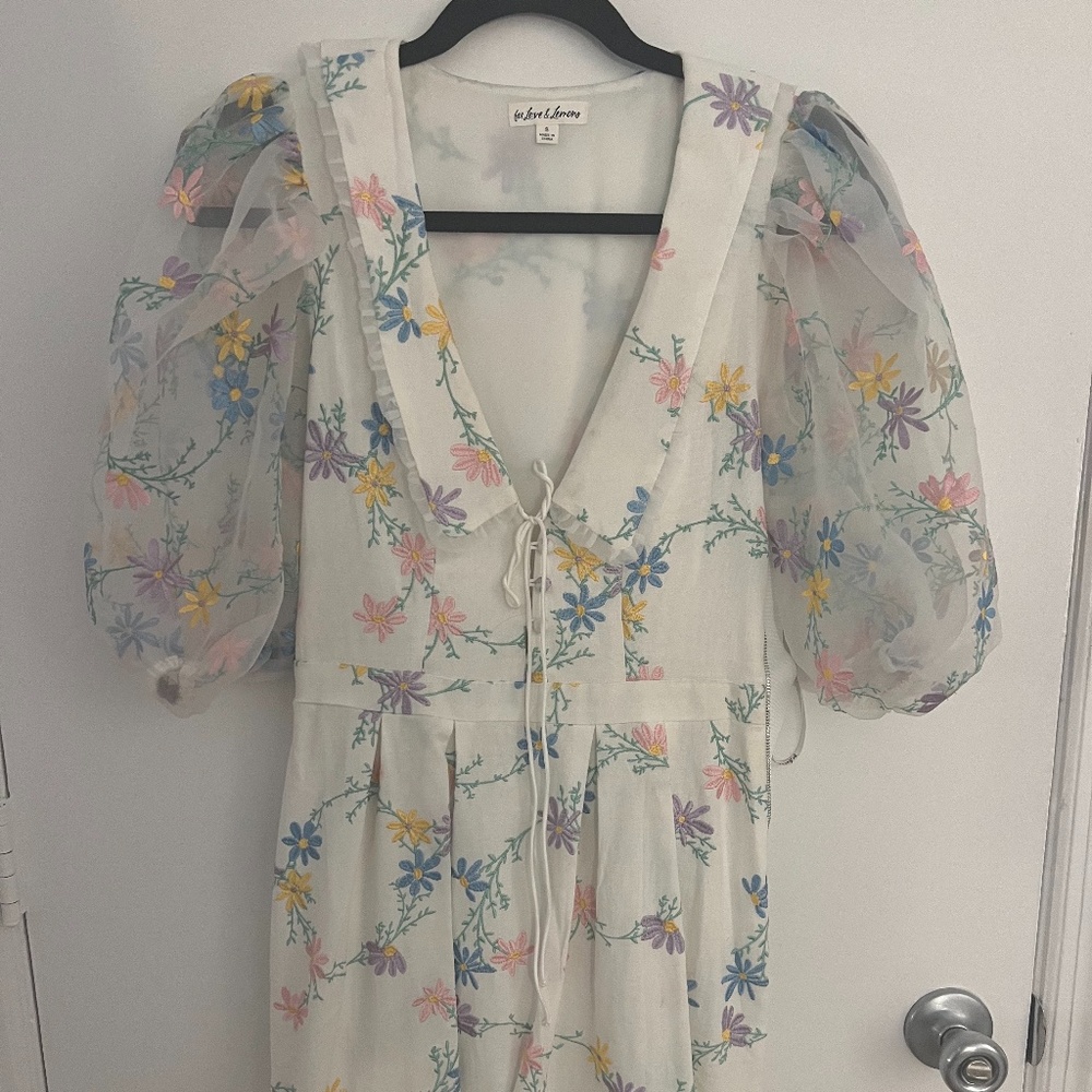 For Love of Lemons Mini Dress